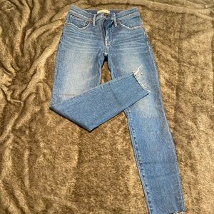 Madewell 9 inch mid-rise skinny jean